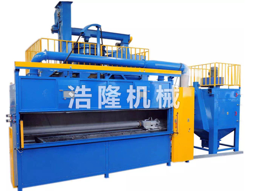 圓管專用自動噴砂機(jī)