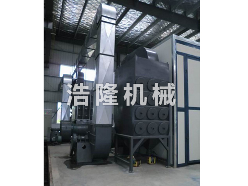 噴砂除塵實景圖